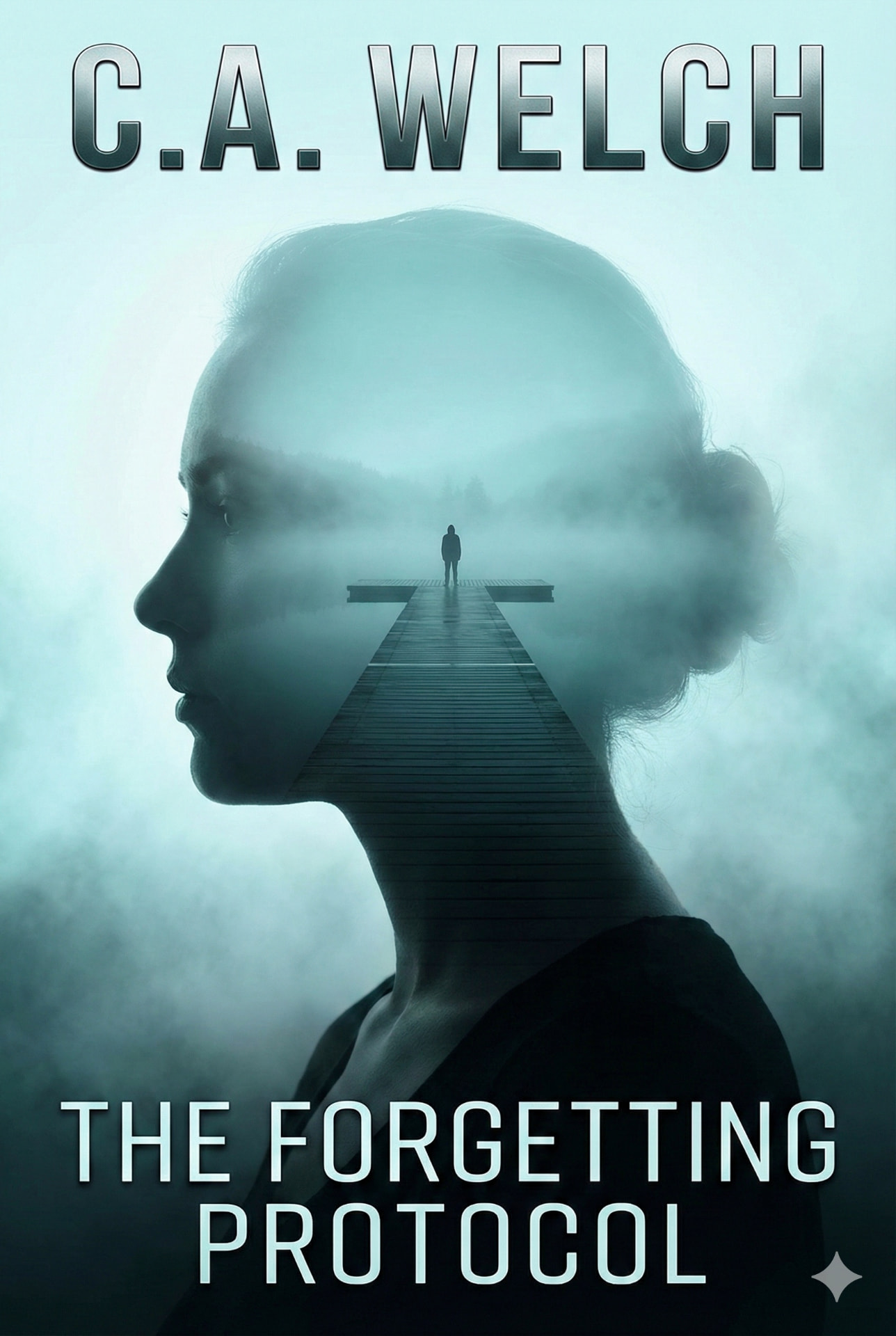 Cover of The Forgetting Protocol by C. A. Welch