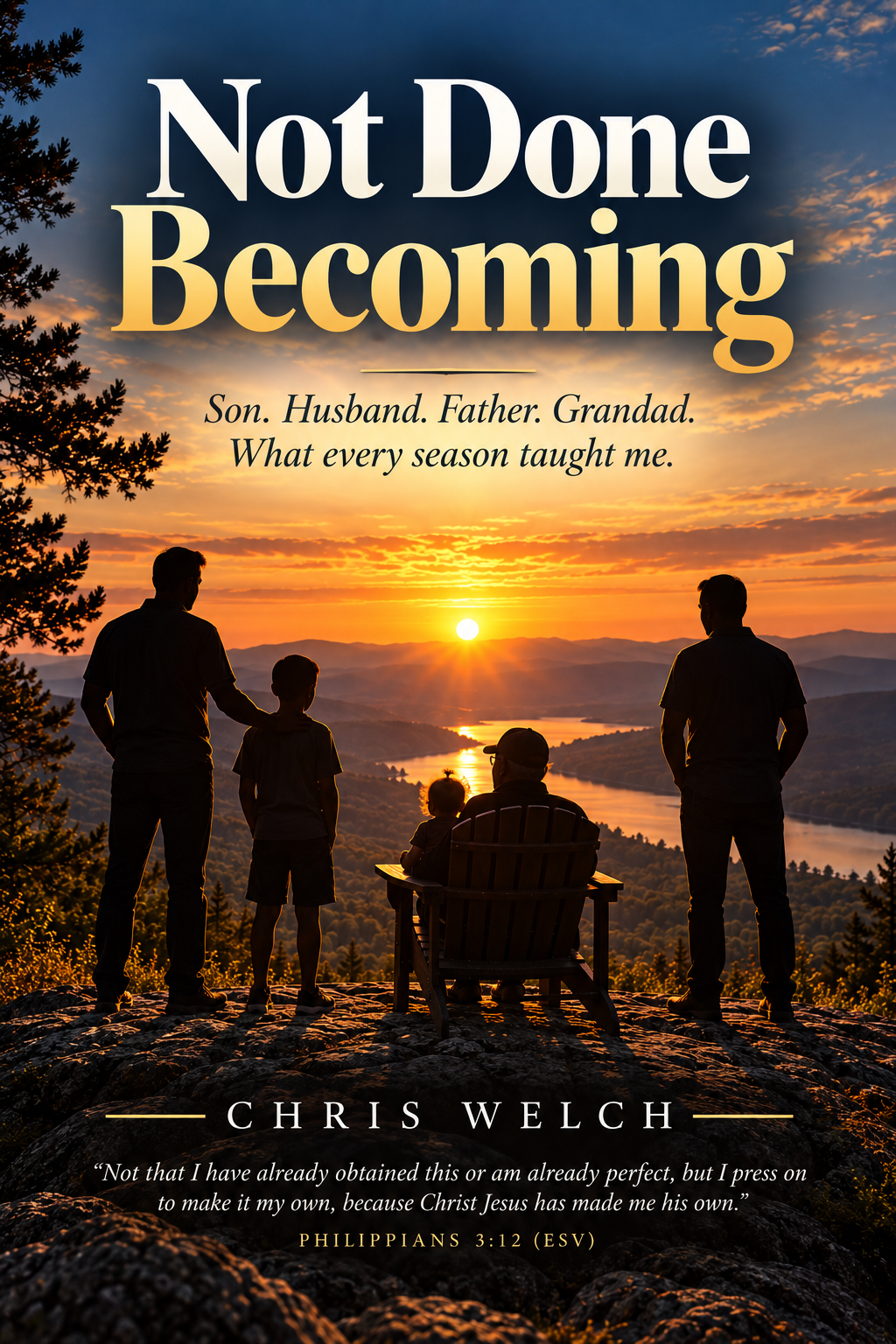 Cover of Not Done Becoming by Chris Welch